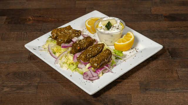 Dolmas & Tzatziki.
