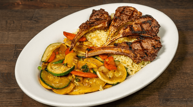 Rack of Lamb.