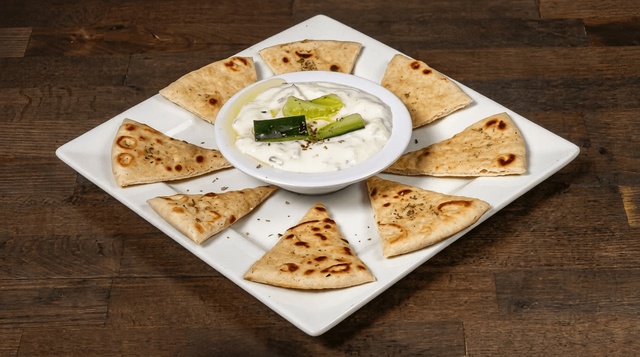 Pita & Tzatziki.